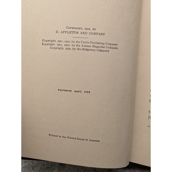 The Post Master by Joesph Lincoln. 1912,‎ Hardcover. - Picture 2 of 13